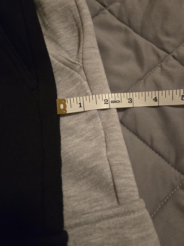 Size difference between L and XL