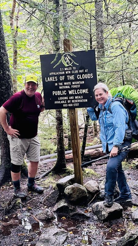 That’s the old one, in New Hampshire hiking hut to hut in White Mountains!!