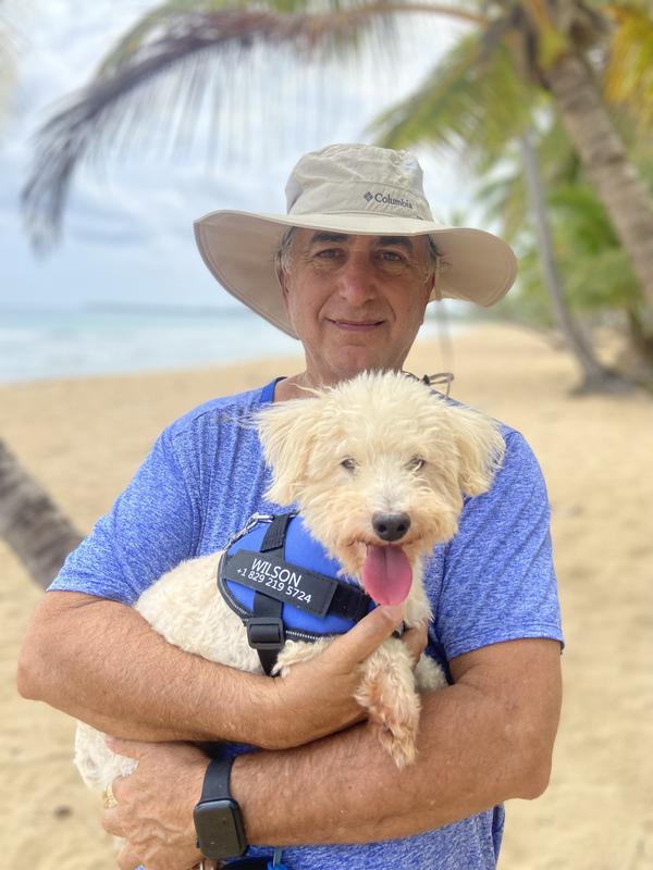 Las Terrenas, Samaná. República Dominicana. With Wilson!