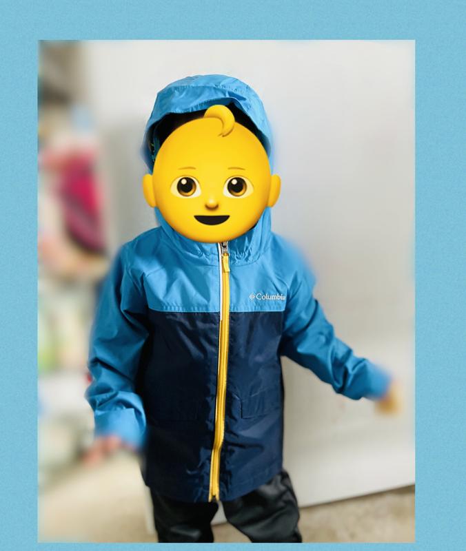 Columbia baby hot sale rain jacket