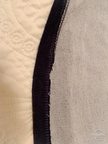 Terrible QA on this, wasn't noticeable until first cold wash.