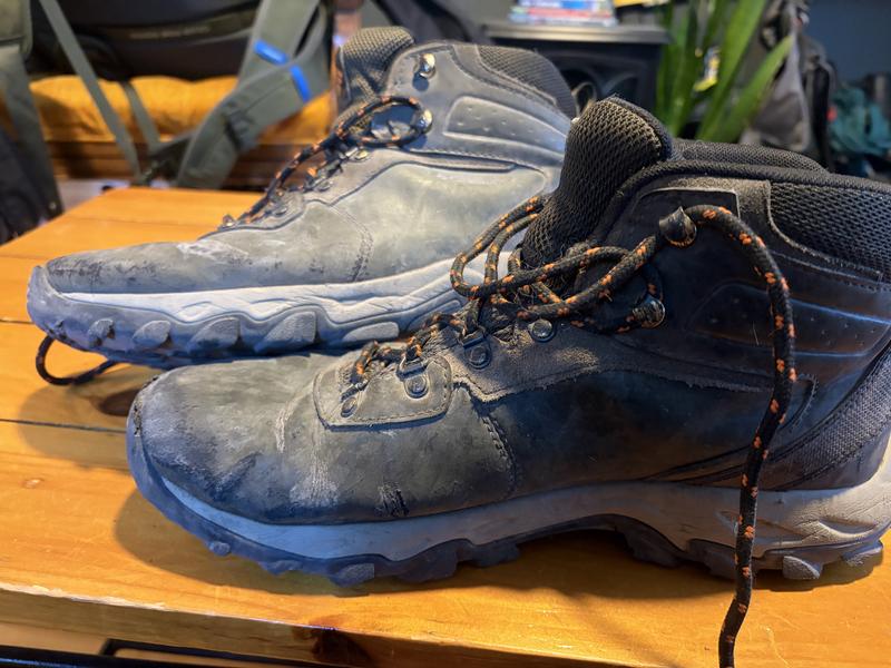 Customer photo for "Tough boot took me up many 13-14k ft mountains"