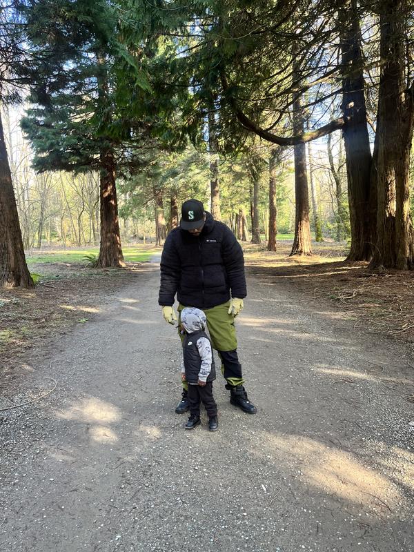 Found a long random trail near our new house, while in his new coat lol