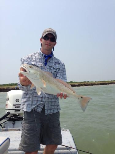 Another 27" Texas Red in the boat!