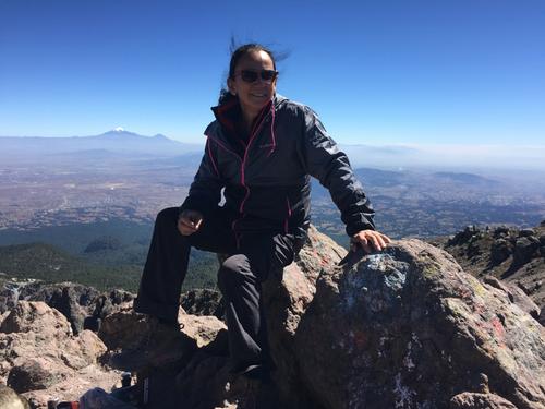 Summit on Malinche; over 14,500 ft.; Mexico