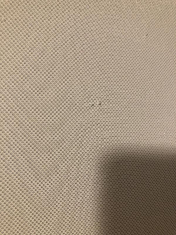 Tiny pull after a wear or two