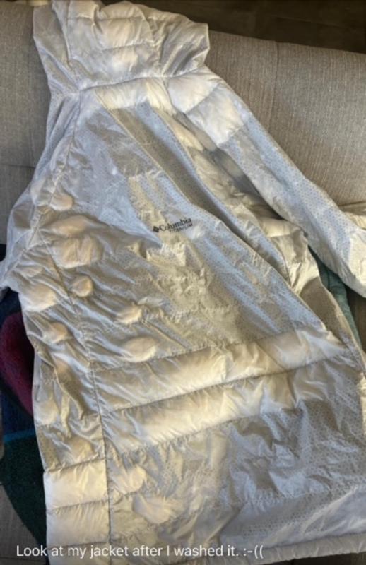 Photo submitted with review of product