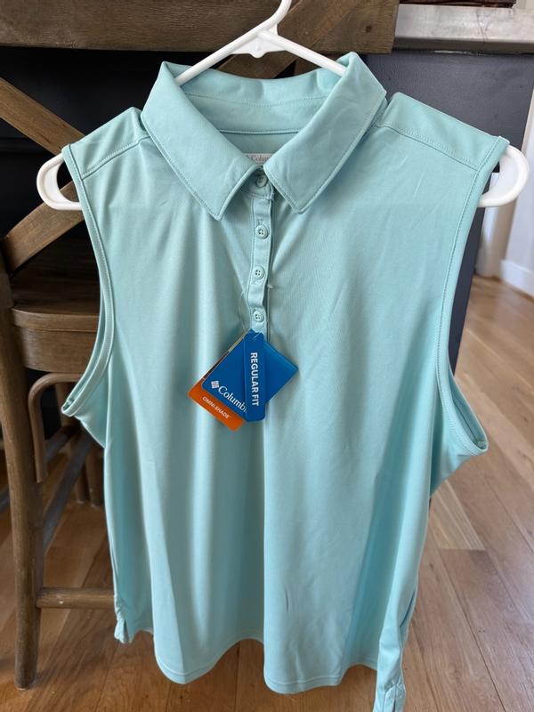 売れ筋商品|||コロンビア カットソー トップス レディース Women's Cedar Coast Sleeveless Polo Top Collegiate Columbia Women's Cedar Coast Sleeveless Polo Top - Macy's