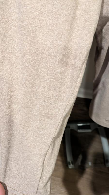 less than a month into use, shows signs of thinning