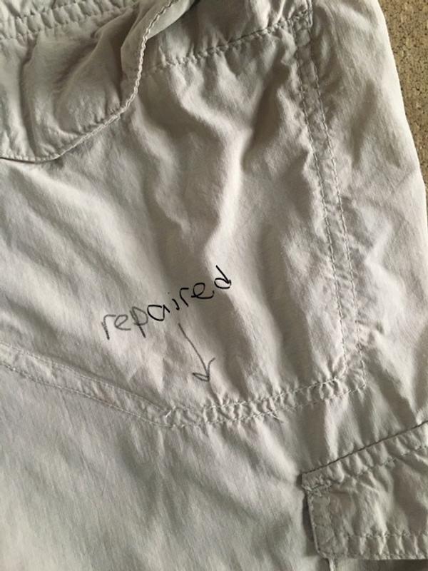 Stitching after repair