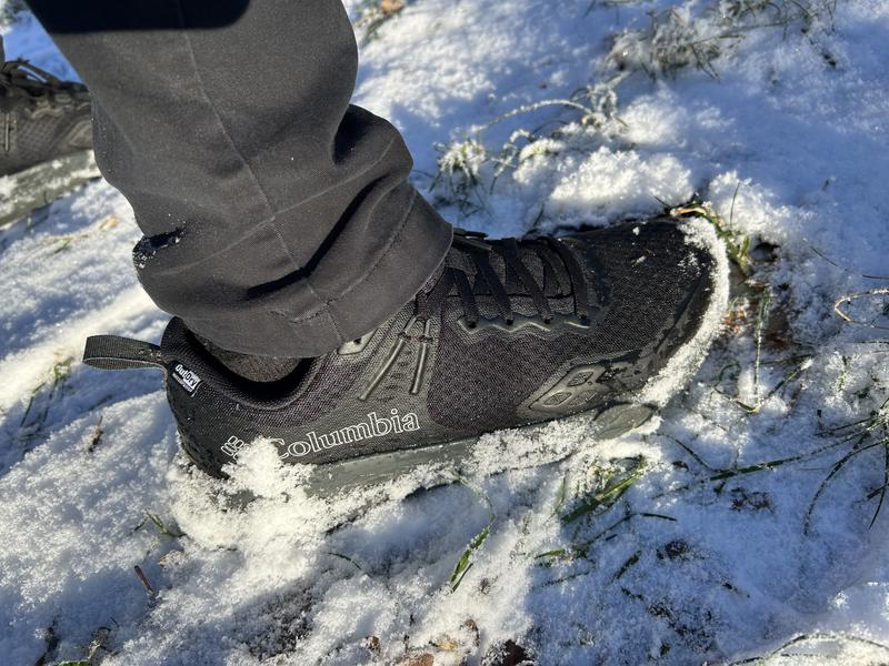 Kept our feet dry in the snow.