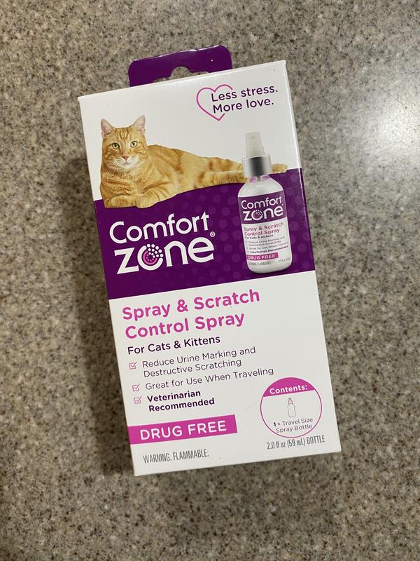 Comfort zone clearance cat spray