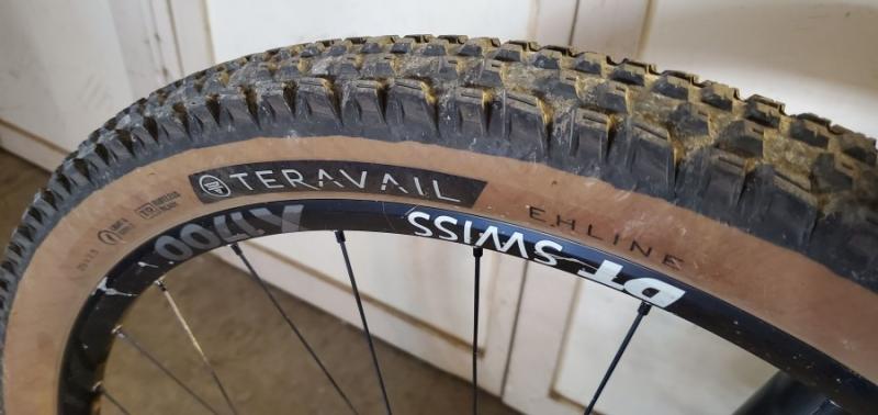 Teravail Ehline Tire - 27.5 X 2.5, Tubeless, Tan, Light And Supple