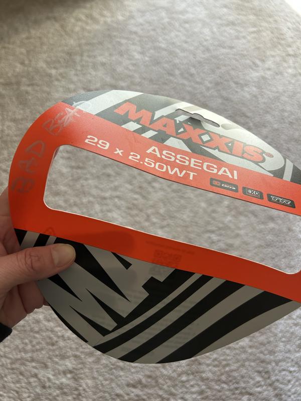 ASSEGAI Banden, 29 x 2,50 WT (Wide Trail), TR. Zacht, Exo/Tubeless Ready/ Tanwall