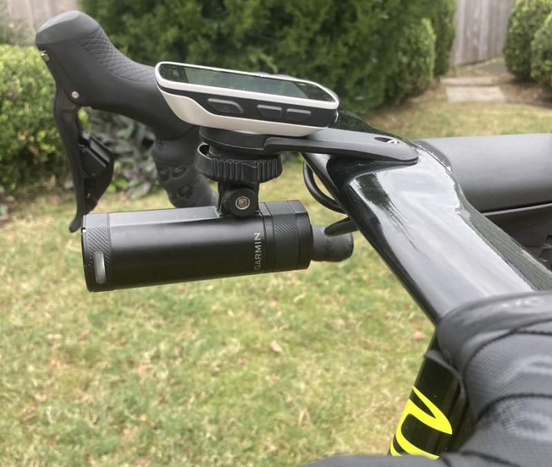 garmin varia ut800 mounting options