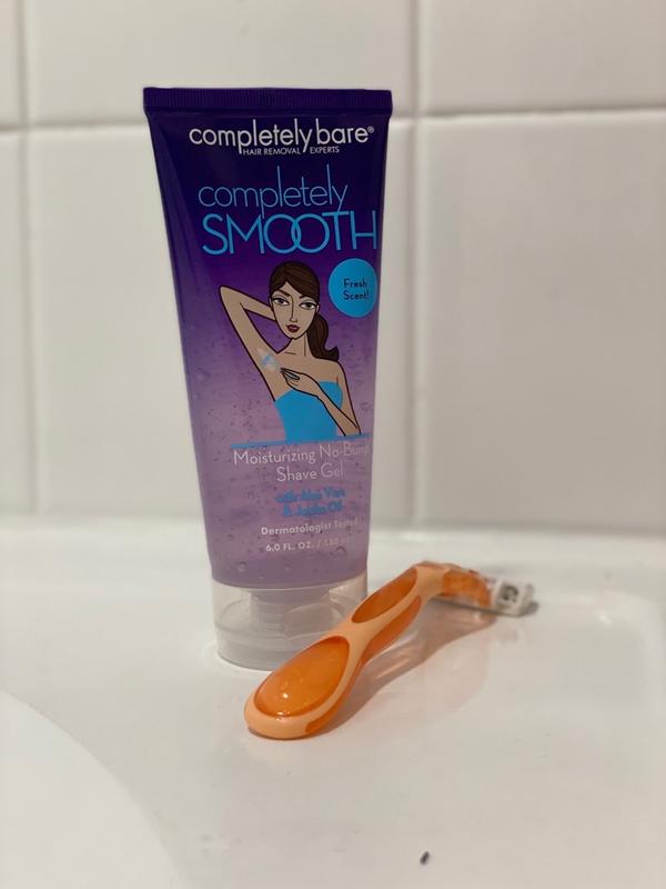 Completely Bare 6 FL. Oz. completely SMOOTH Moisturizing NoBump Shave