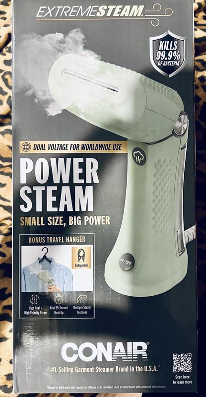 Plancha a vapor de viaje de doble voltaje Power Steam para uso en todo el  mundo