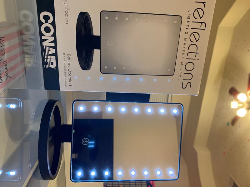 Conair Reflections Lighted Makeup Mirror