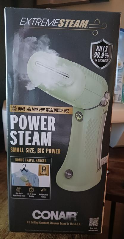 Dual voltage deals garment steamer