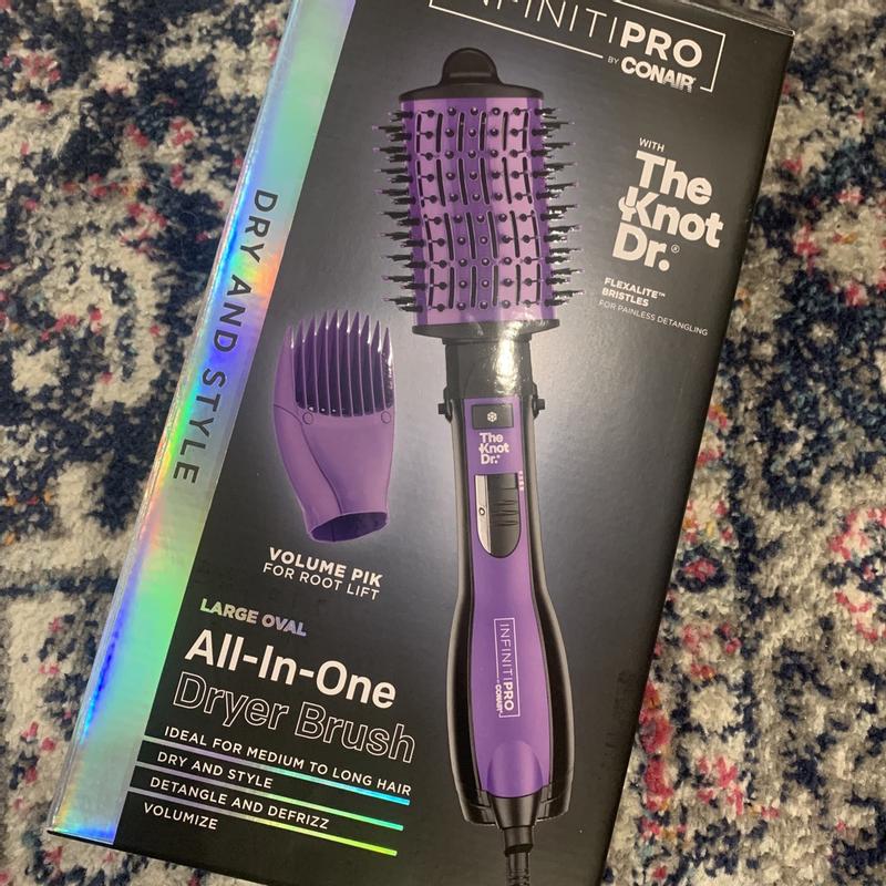 The Knot Dr All-In-One Dryer Brush by InfinitiPRO by Conair