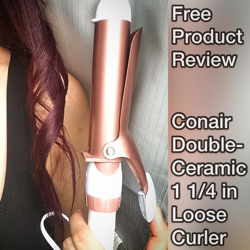 Conair double ceramic curling wand clearance reviews