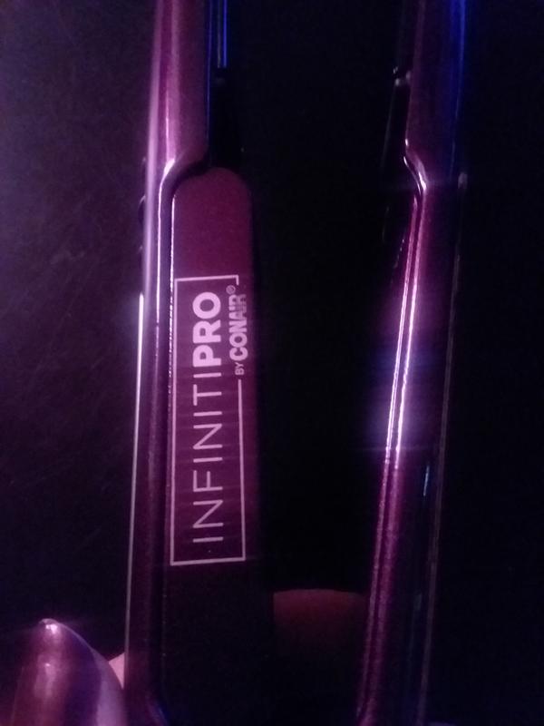 infiniti pro conair straightener purple