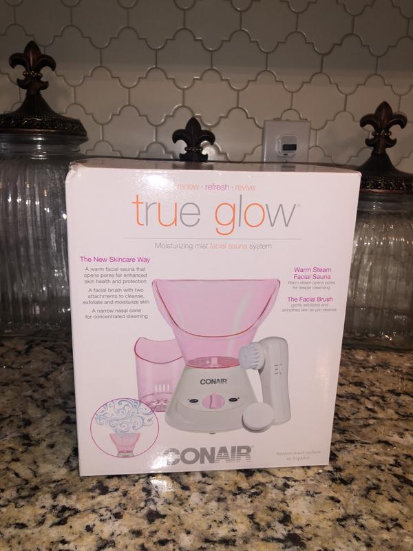 Customer Reviews Conair® True Glow Warm Steam Facial Sauna (Set of 3