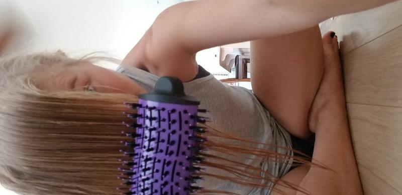 Combs easily through hair.