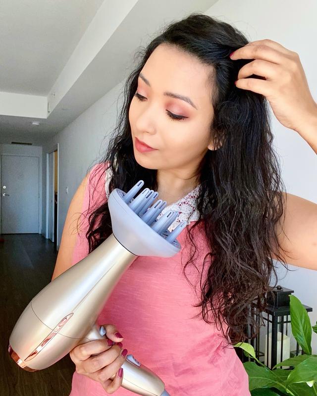 Conair® Frizz-Free Hair Dryer in Champagne/Pink | Bed Bath & Beyond