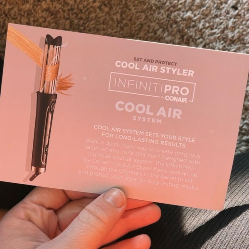 INFINITIPRO BY CONAIR Cool Air Curler, Set buying and Protect for Ultimate Hair Protect