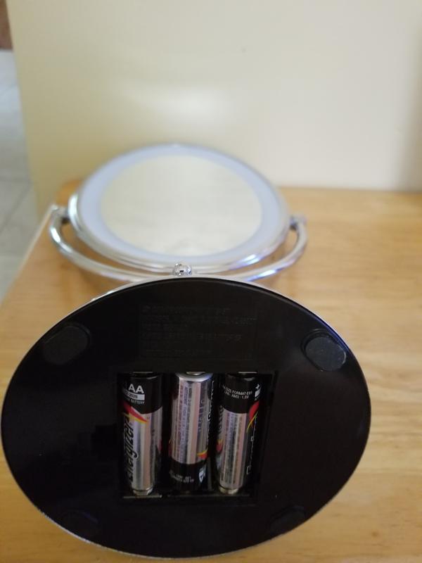 And YES there are new FULLY CHARGED Batteries in the mirror.