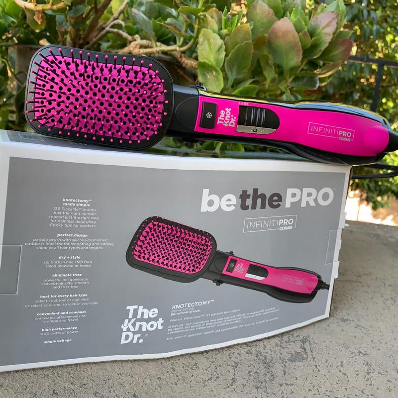 InfinitiPRO with The Knot Dr. All in One Smoothing Dryer Brush