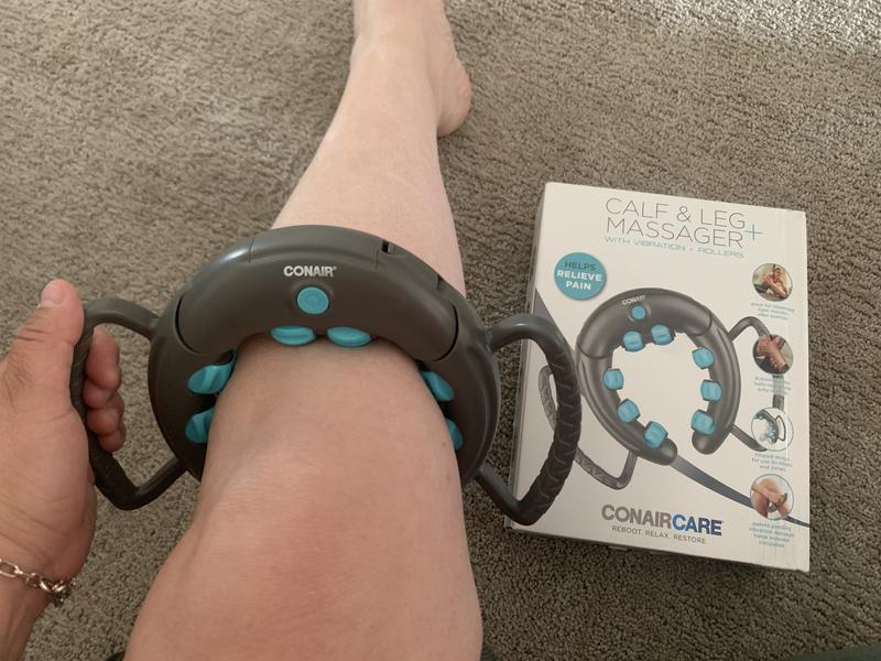 ConairCare HeatShiatsu+ Neck Rest with Vibration, Heat and Shiatsu