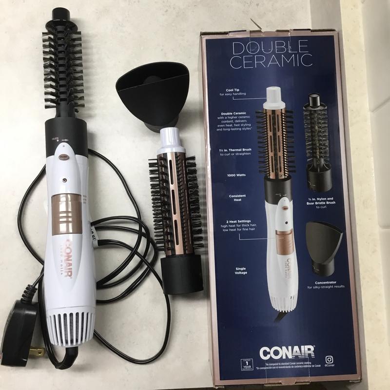 Conair curling outlet brush hair dryer