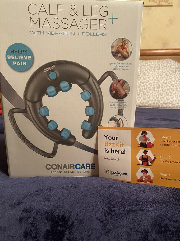 ConairCare HeatShiatsu+ Neck Rest with Vibration, Heat and Shiatsu Massage