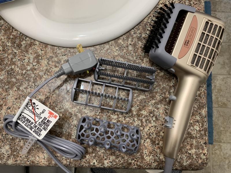 InfinitiPro by Conair® FrizzFree Styling Hair Dryer in Champagne