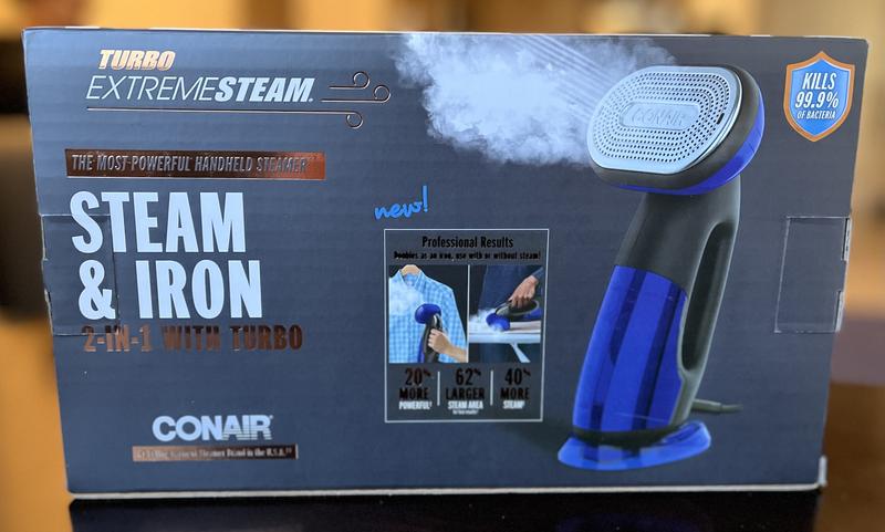 Conair ExtremeSteam 2-in-1 Handheld Steamer & Iron