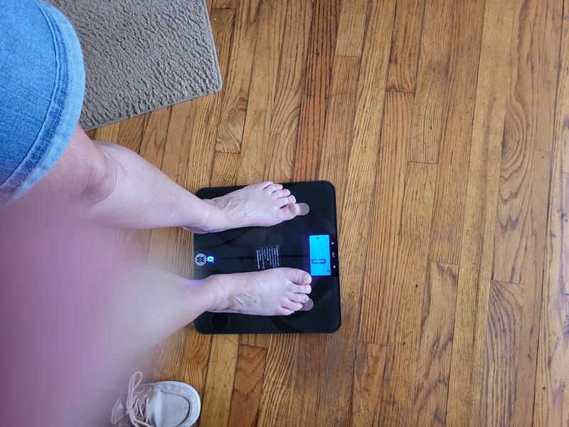 Me with my new scale