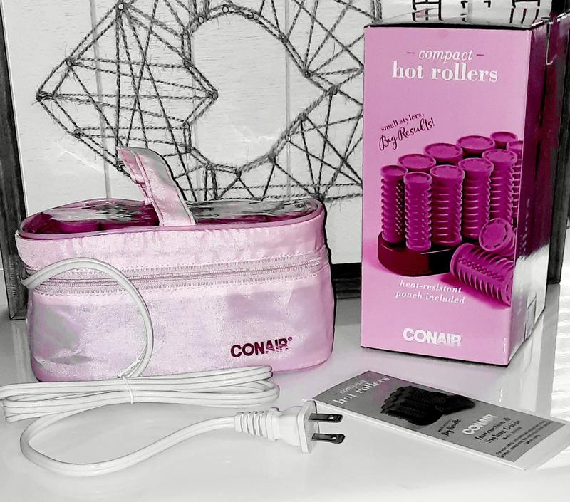 Conair instant heat outlet compact hot rollers