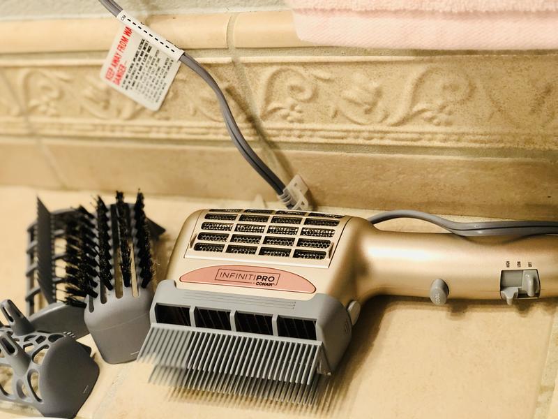 InfinitiPro by Conair® FrizzFree Styling Hair Dryer in Champagne