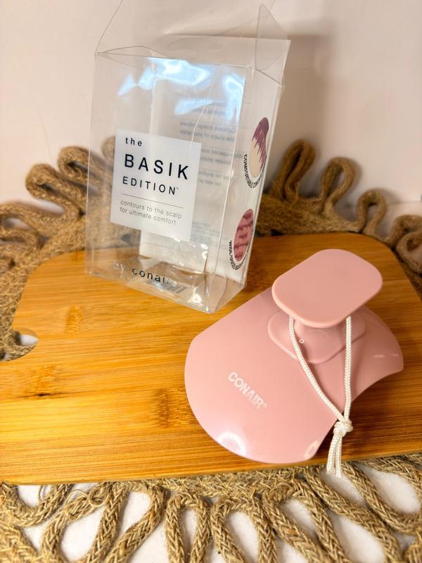 The Basik Edition Scalp Care Ultimate Comfort Concave Brush for Wet & Dry  Hair