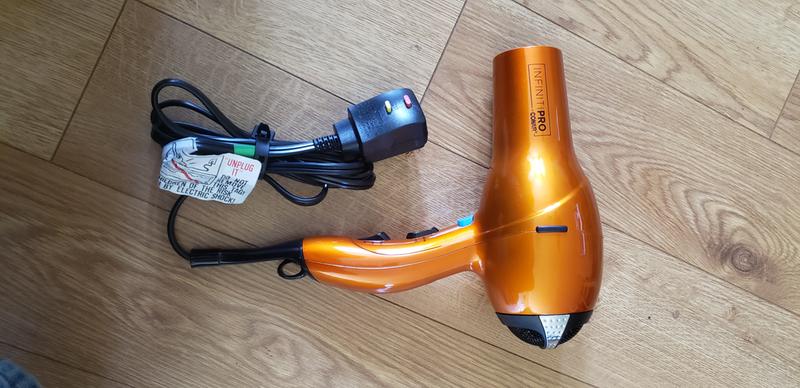 Infinitipro by conair shop orange professional hair dryer