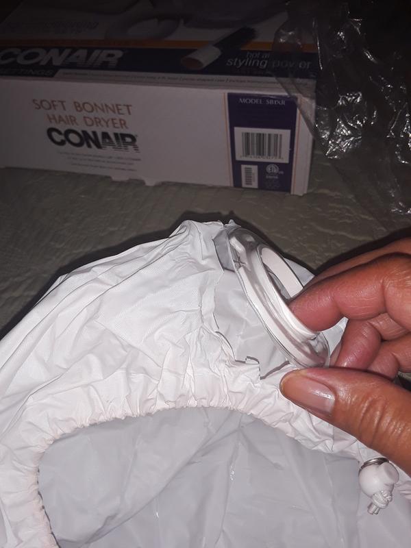 Conair Soft Hair Dryer Portable Hooded Styling Cap Hood Vent