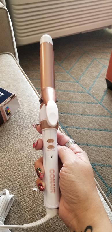 Conair double ceramic curling iron outlet review