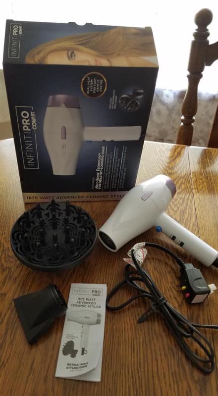 conair infiniti pro advanced ceramic styler