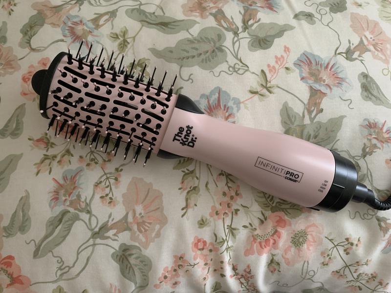 GEM Pink Hot Air Blowout Brush Dry Style & Add Volume with 3 Ceramic  Barrel