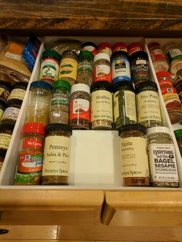Expand A Drawer Spice Organizer Reviews The Container Store