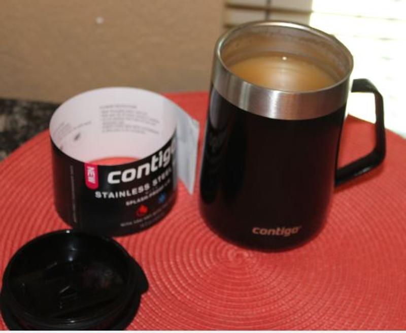 Contigo Personalized / Custom Streeterville Stainless Steel 14oz Coffee Mug  W/ Handle Contigo Coffee Mug/travel Mug Lifetime Guarantee 