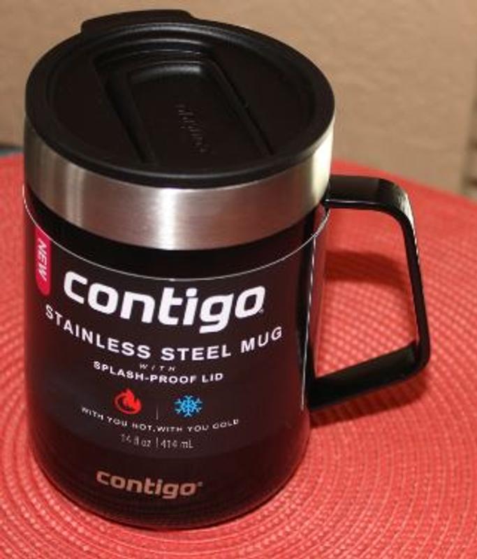 Contigo 14 oz. Streeterville Vacuum Insulated Stainless Steel Mug - Licorice