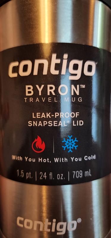 Contigo 24 oz. Byron 2.0 Snapseal Stainless Steel Travel Mug - Licorice